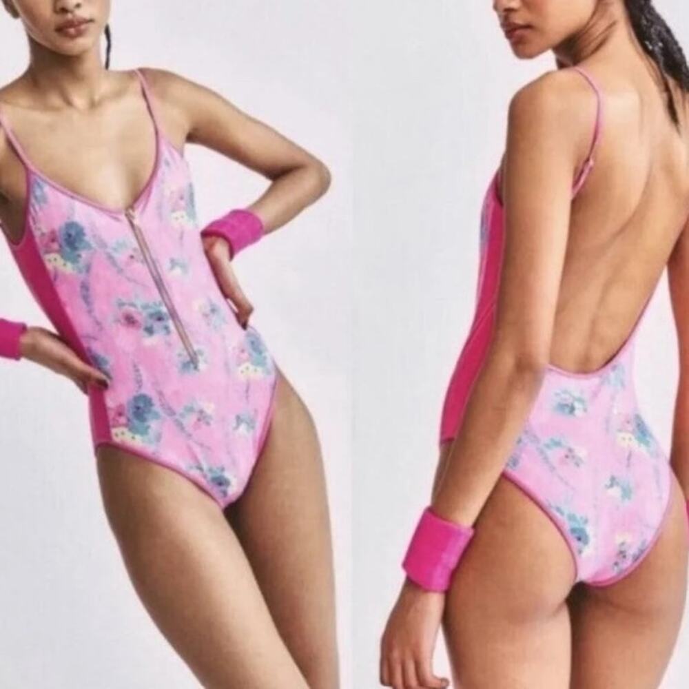 LoveShackFancy x Beach Riot Cheryl one-piece swimsuit